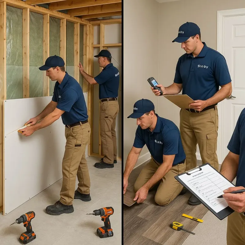 Repairs and Reconstruction process in Roscommon County, MI